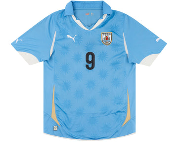Camiseta Uruguay 2010 1ª equipación