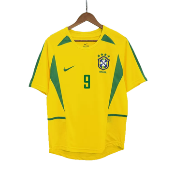 Camiseta Brasil 2002 1ª equipación