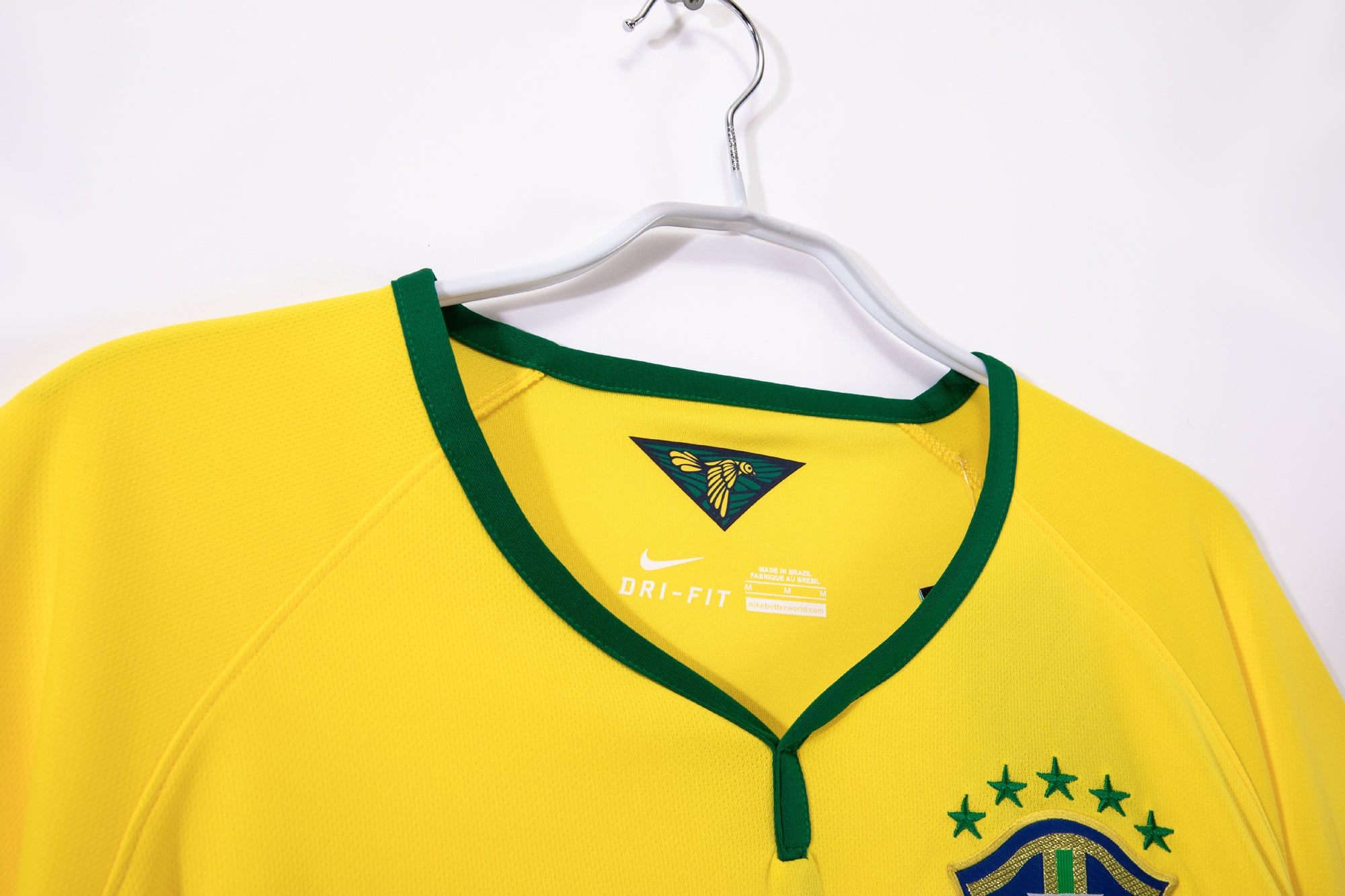 Camiseta Brasil 2014 1ª equipación