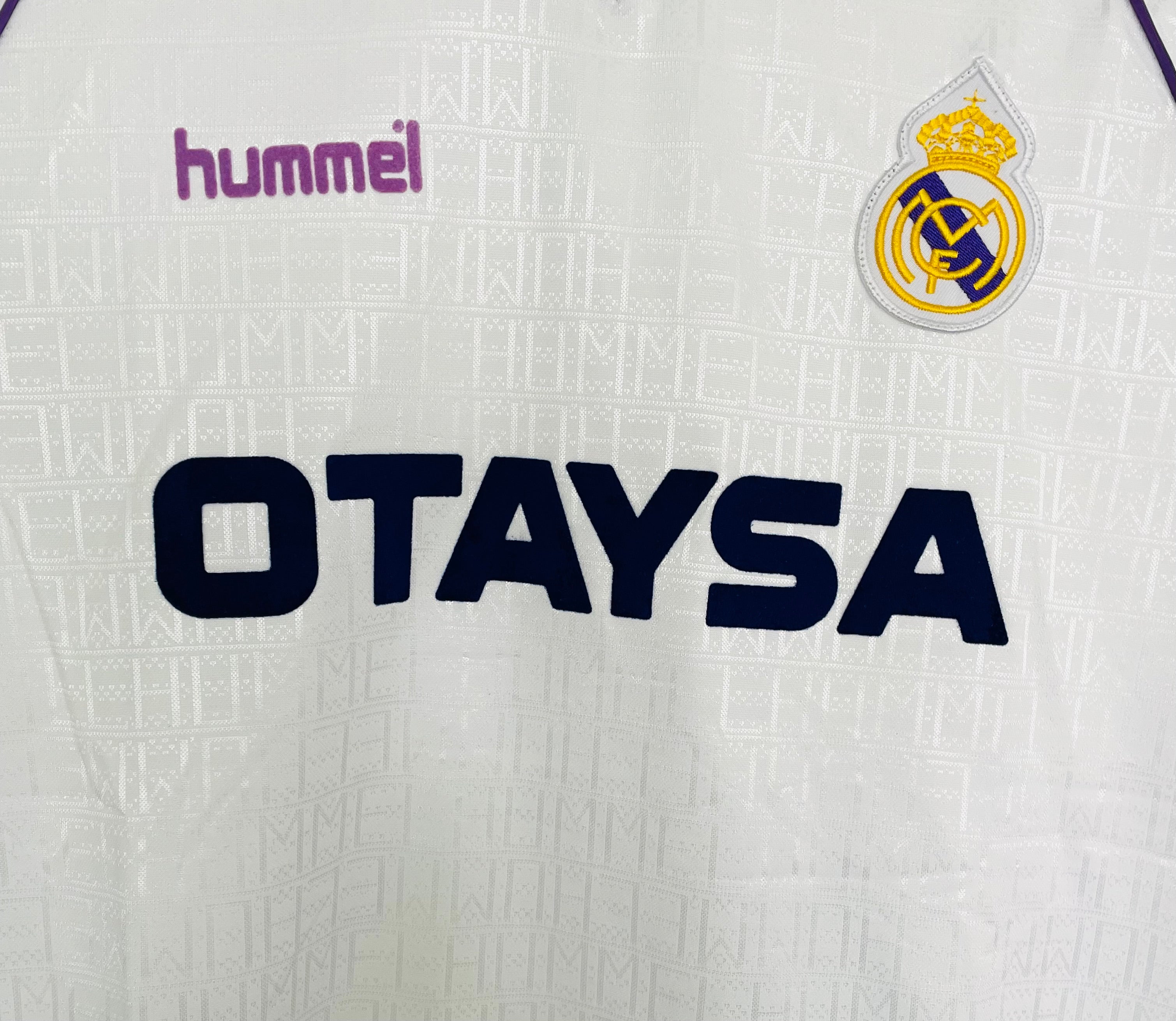 Camiseta Real Madrid 90/92 1ª equipación