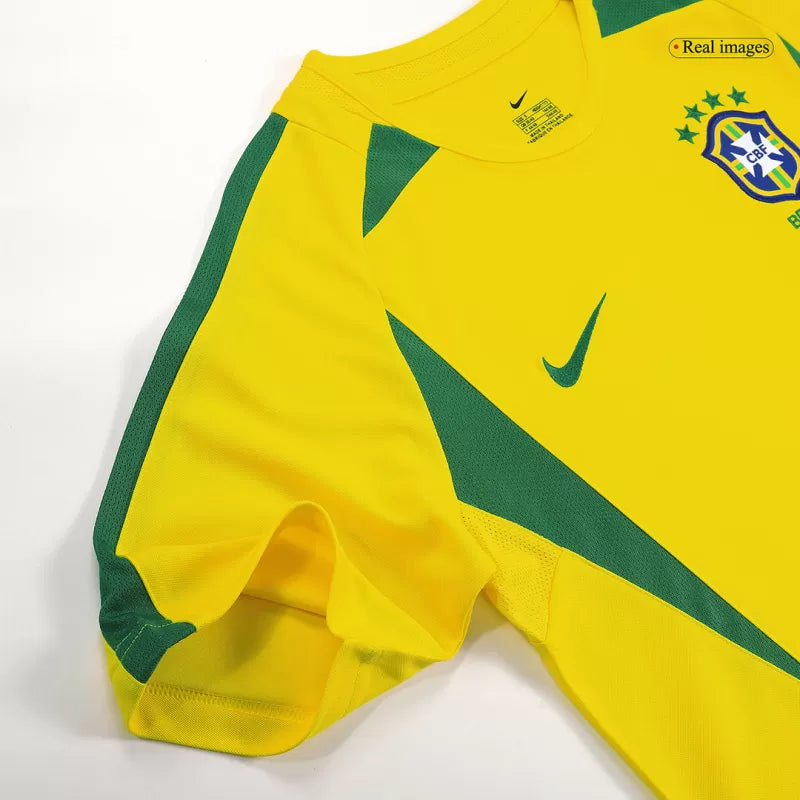 Camiseta Brasil 2002 1ª equipación