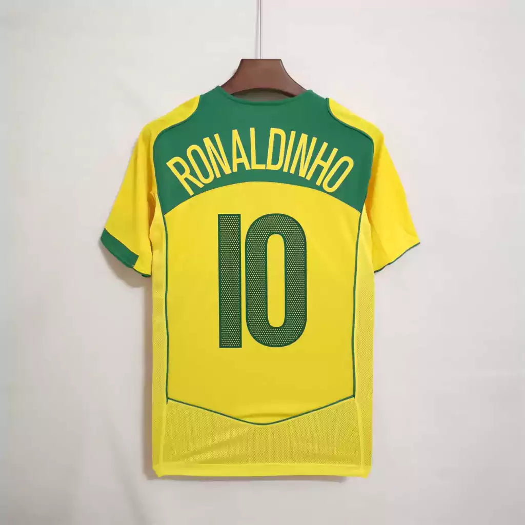 Camiseta Brasil 2004 1ª equipación
