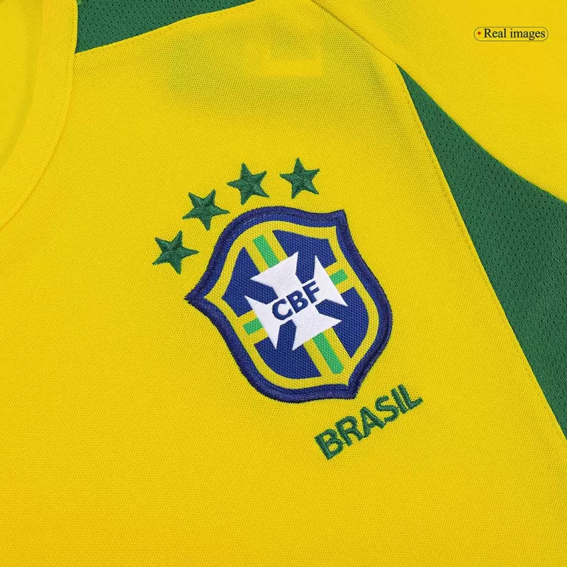 Camiseta Brasil 2002 1ª equipación