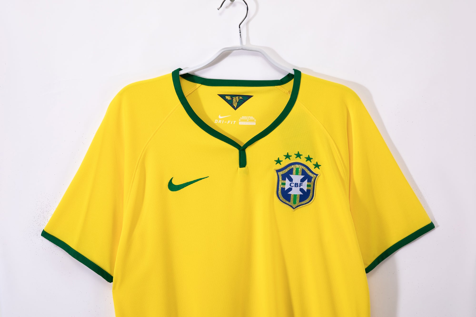 Camiseta Brasil 2014 1ª equipación
