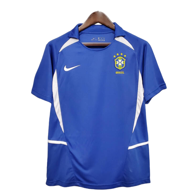 Camiseta Brasil 2002 2ª equipación