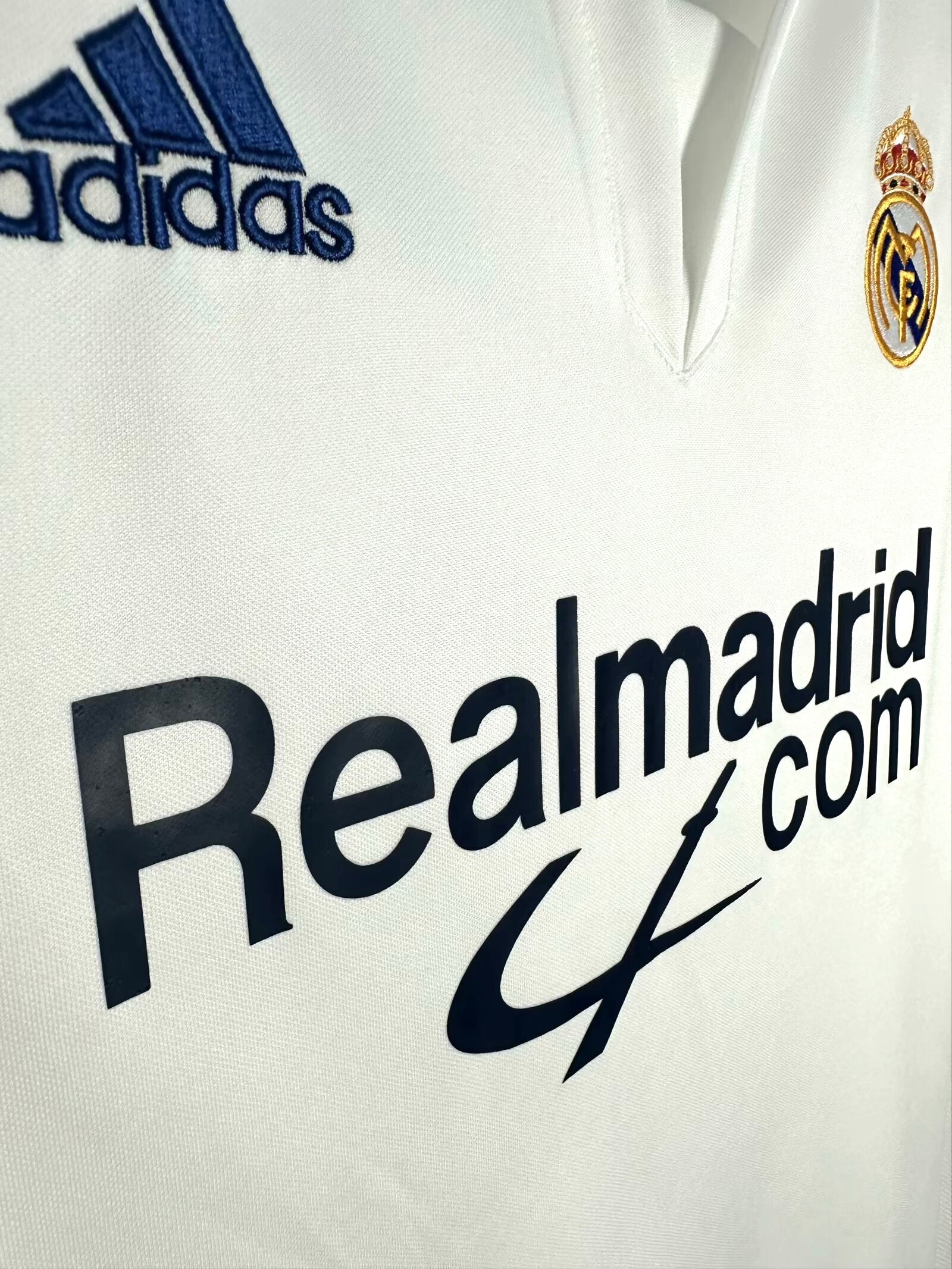 Camiseta Real Madrid 01/02 1ª equipación