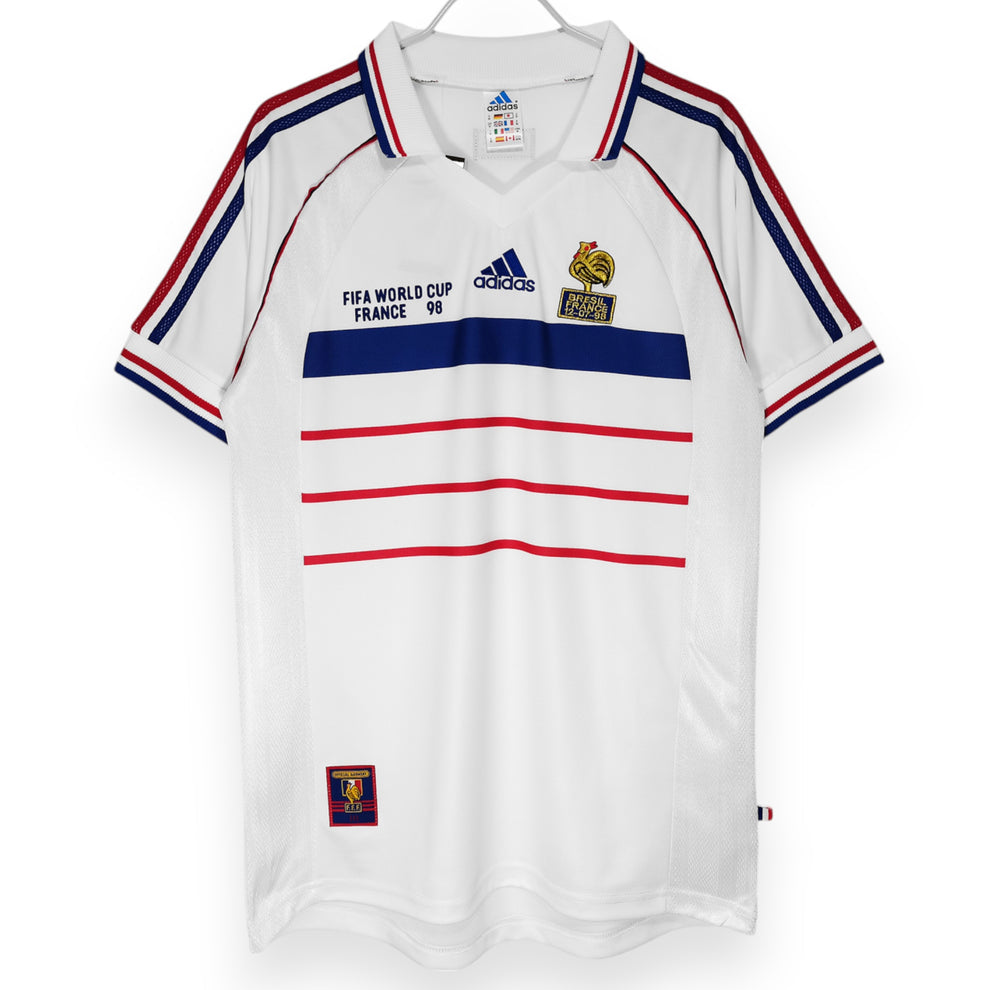 Camiseta Francia 1998 2ª equipación