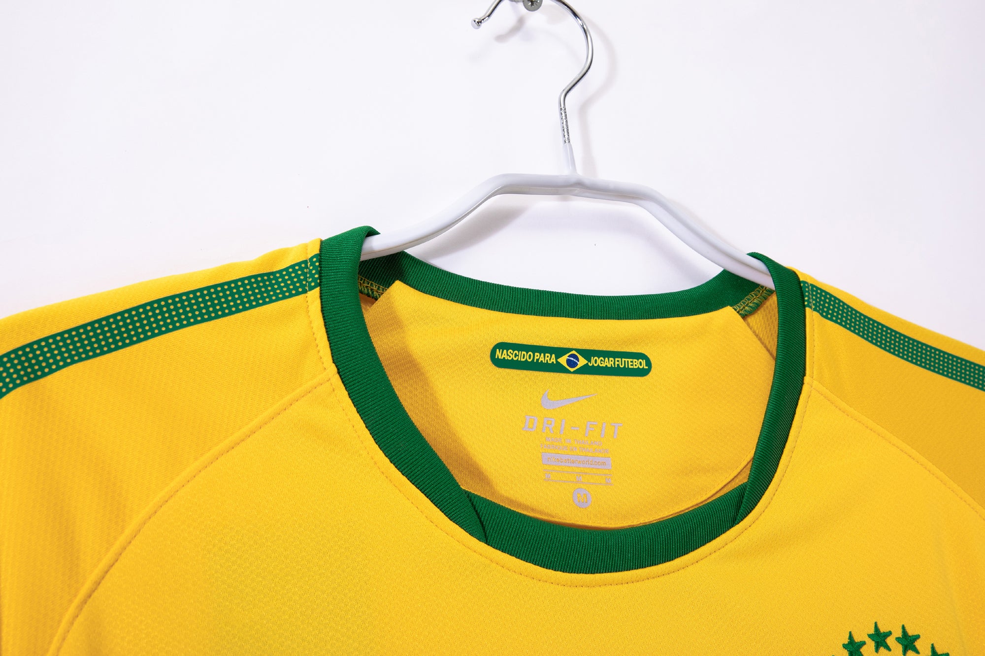 Camiseta Brasil 2010 1ª equipación