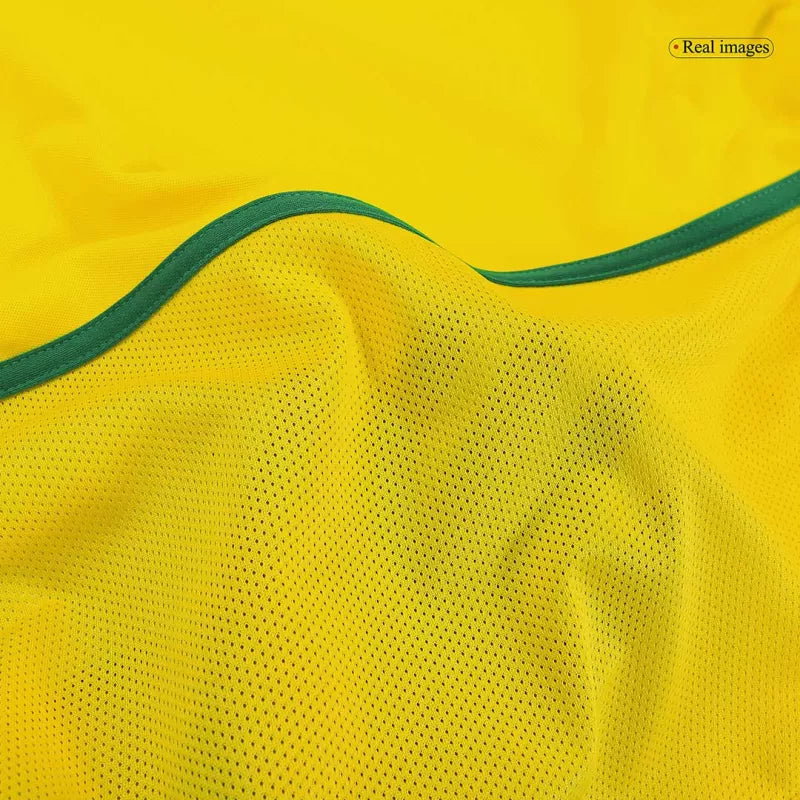 Camiseta Brasil 2002 1ª equipación