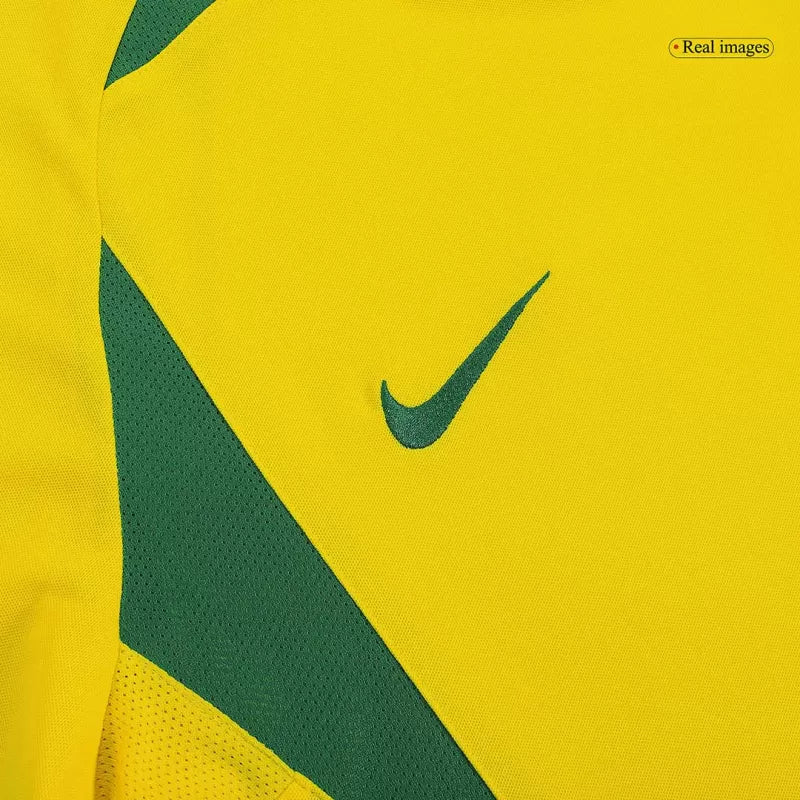 Camiseta Brasil 2002 1ª equipación