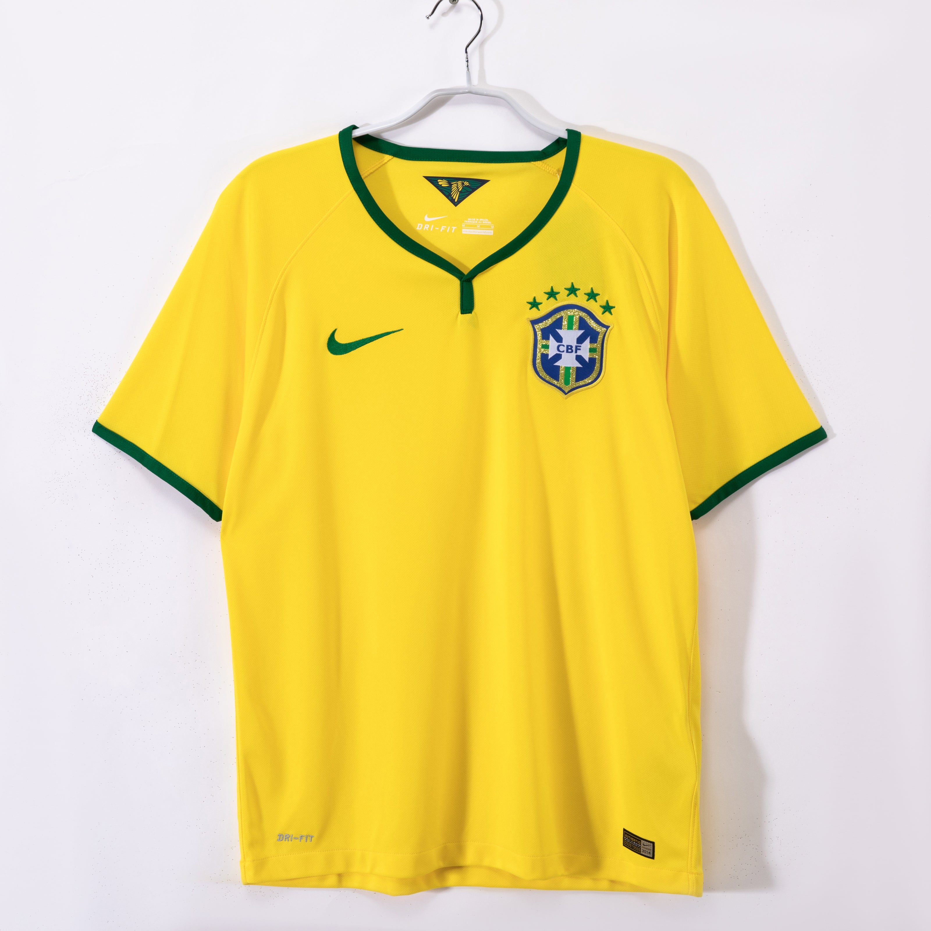 Camiseta Brasil 2014 1ª equipación