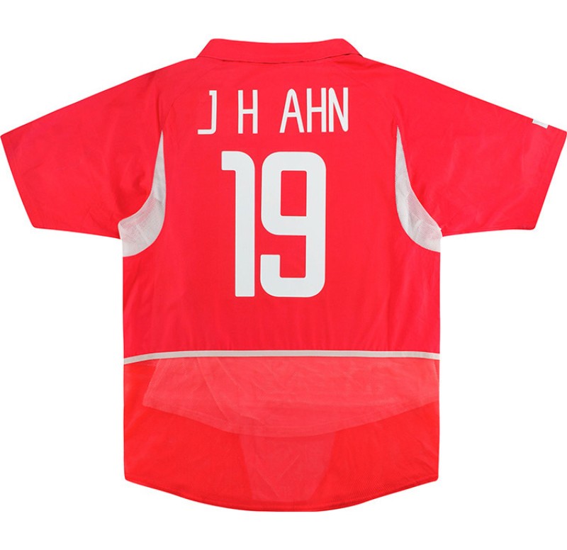 Camiseta Corea del Sur 2002 1ª equipación