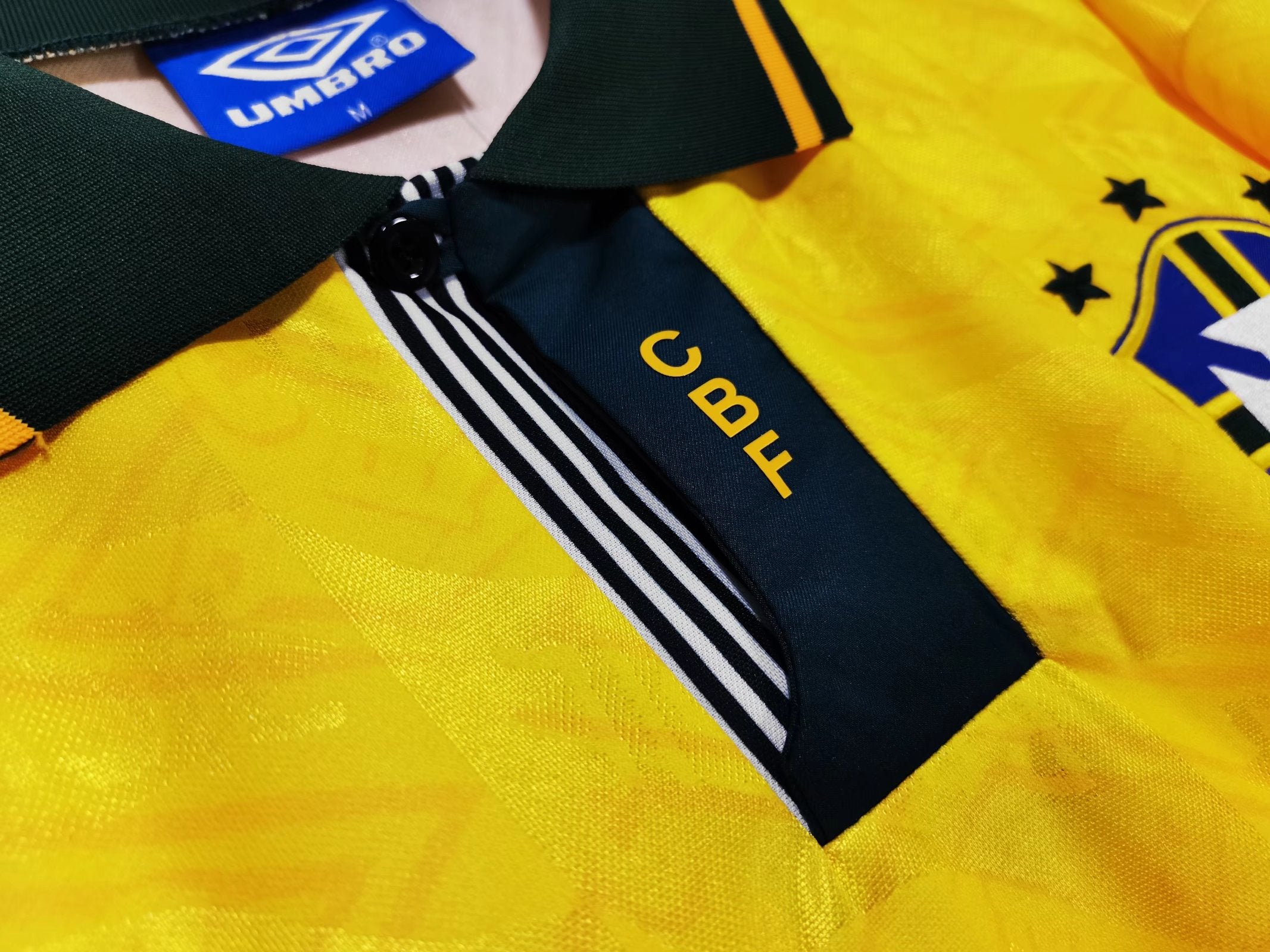 Camiseta Brasil 1991 1ª equipación
