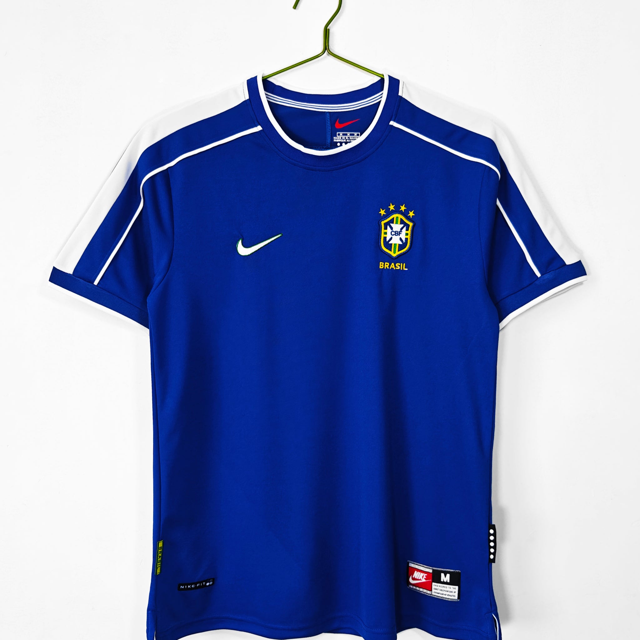 Camiseta Brasil 1998 2ª equipación