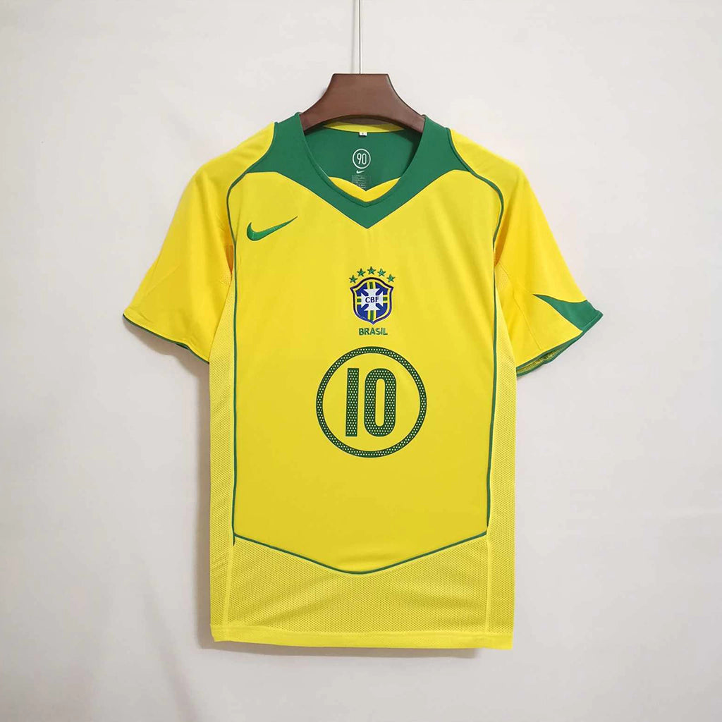 Camiseta Brasil 2004 1ª equipación