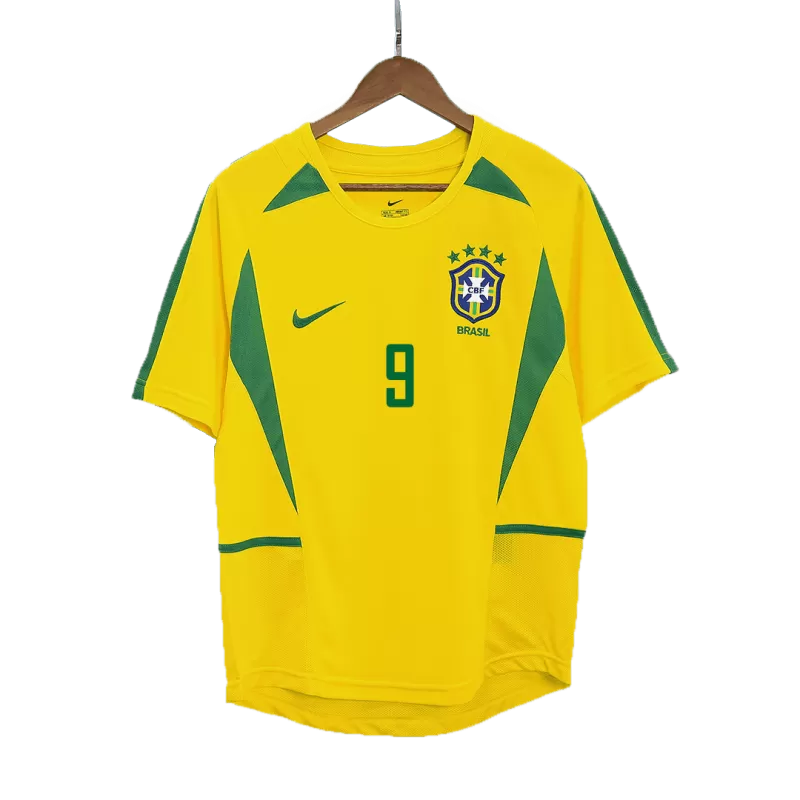 Camiseta Brasil 2002 1ª equipación