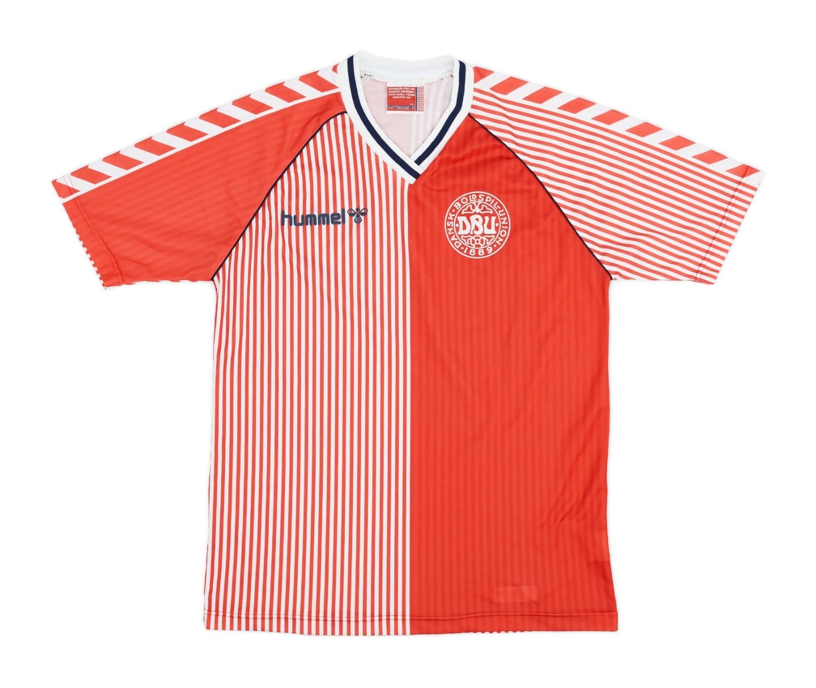 Camiseta Dinamarca 1986 1ª equipación