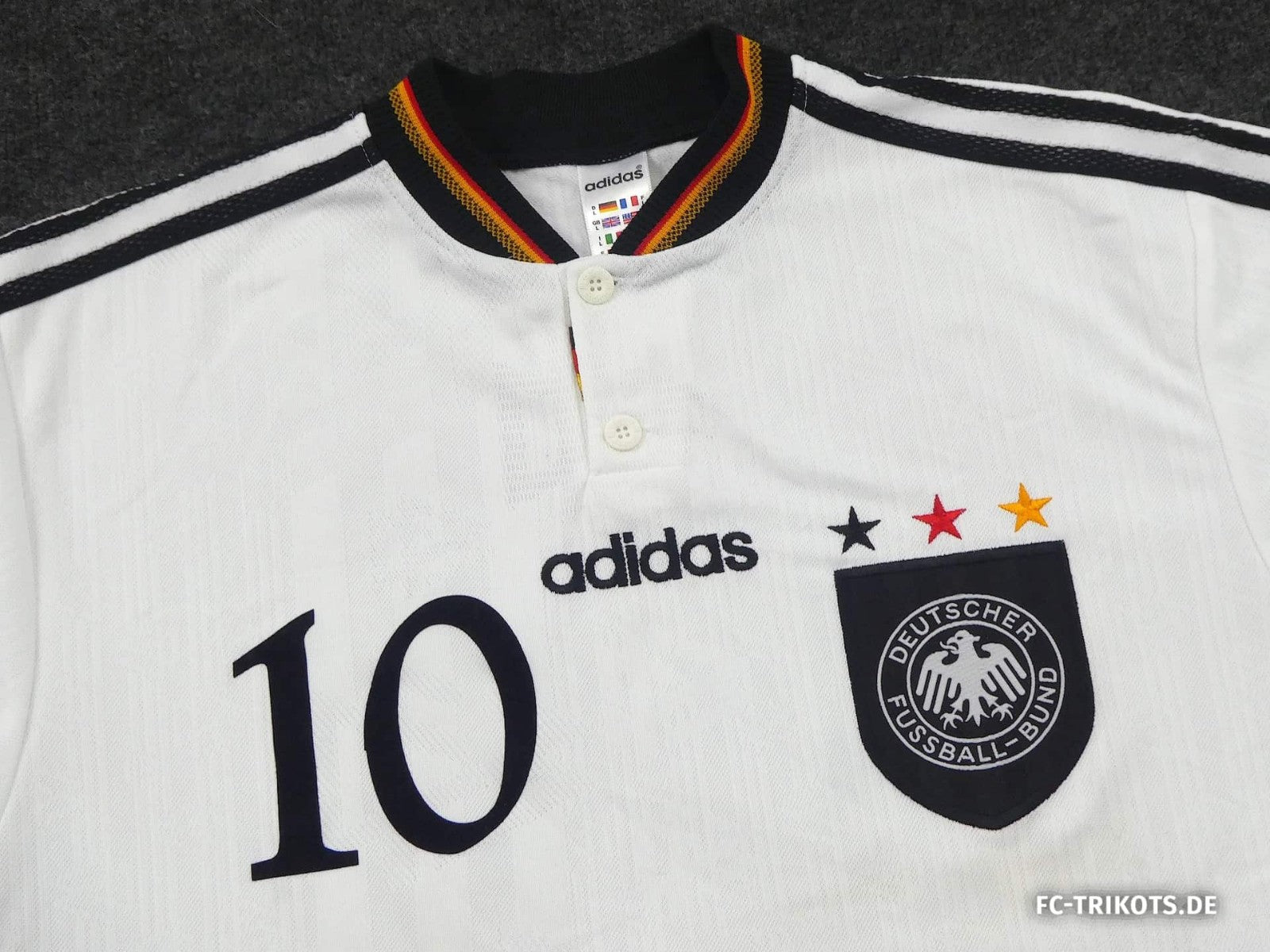 Camiseta Alemania 1996 1ª equipación