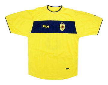 Camiseta Escocia 2002 2ª equipación