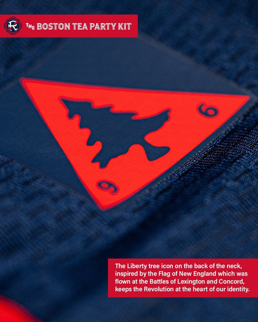 Camiseta New England Revolution 25/26 1ª equipación